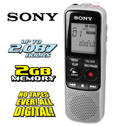 'Sony 2GB Voice Recorder'