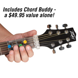 Peavey Acoustic Guitar with Chord Buddy&nbsp;&nbsp;Model#&nbsp;03016690