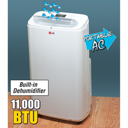 LG Portable Air Conditioner&nbsp;&nbsp;Model#&nbsp;LP1111WXR