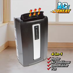 Commercial Cool Portable A/C & Heater Model# CPF12XHL-EBR