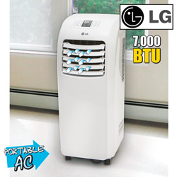 LG Portable Air Conditioner&nbsp;&nbsp;Model#&nbsp;LP0710-RB