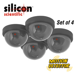 4 Pack Simulated Security Cameras