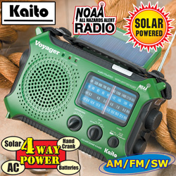 Voyager Emergency Radio Model# KA500-GREEN
