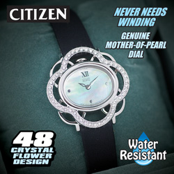 Womens Citizen Flower Watch Model# EW8970-06D