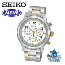 Seiko Chronograph Watch&nbsp;&nbsp;Model#&nbsp;SSB009