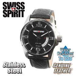 Swiss Spirit Watch Model# 22100-BLACK