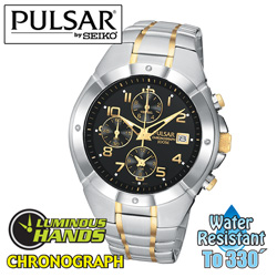 Pulsar Chronograph Watch Model# PF8188