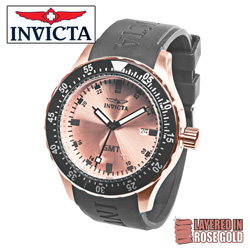 Invicta Rose Gold Sport Watch Model# 11257