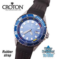 Croton Divers Sports Watch&nbsp;&nbsp;Model#&nbsp;CA301245BSBL