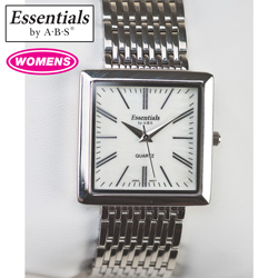 Essentials Womens Watch - White/Silvertone Model# 40052