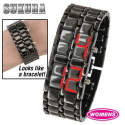 LED Bracelet Watch - Womens&nbsp;&nbsp;Model#&nbsp;8366-W7