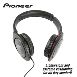 Pioneer Steez Headphones - Black&nbsp;&nbsp;Model#&nbsp;SE-MJ7211-K