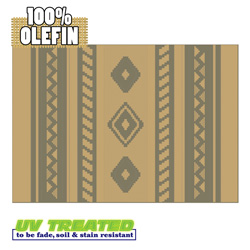 Outdoor Rugs - Western Ash&nbsp;&nbsp;Model#&nbsp;350-05171