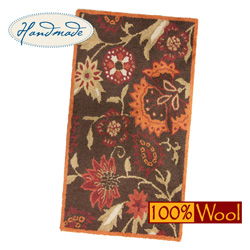 Loop Tufted Wool Rug&nbsp;&nbsp;Model#&nbsp;SL-518B-BROWN #4