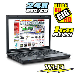 HP Notebook - Duo Core Model# HP3.6/80GB/DVD-CD