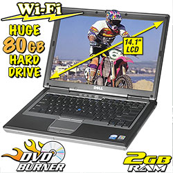 Dell 2.0GHz Duo Core Notebook Computer Model# DELL2.0/DVDBURNER/80GB HD
