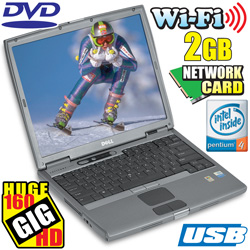 2 Gig/ 160GB Hard Drive Notebook Computer