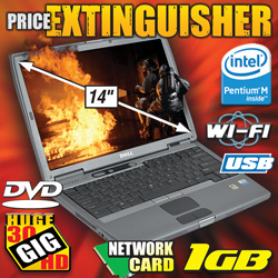 Dell 1.4GHz Notebook Computer