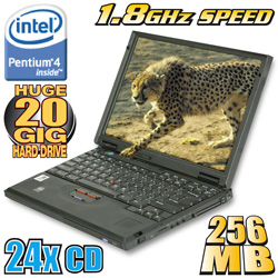 IBM Pentium 4 Notebook Computer Model# RB1.8LP