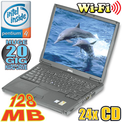 Dell 1.3GHz Notebook Computer With Wireless Card
