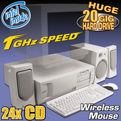 1GHz Desktop Without Monitor Model# H1GSW