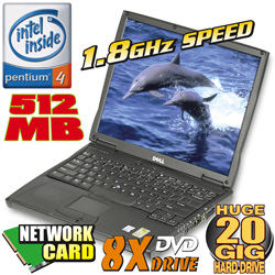 Dell Pentium 4 Notebook Computer&nbsp;&nbsp;Model#&nbsp;RB1.8DELL LPXP