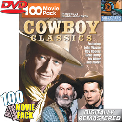 Cowboy Classics 100 Movie Pack Model# MV11123