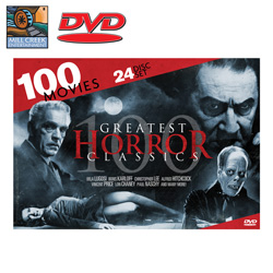 Greatest Horror Classics 100 Movie Pack&nbsp;&nbsp;Model#&nbsp;MV89068