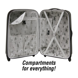 3-Piece Hybrid Luggage Set&nbsp;&nbsp;Model#&nbsp;PR-11903-EX-201