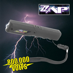 Black Zap Stick Stun Gun&nbsp;&nbsp;Model#&nbsp;ZAPSTK800-B