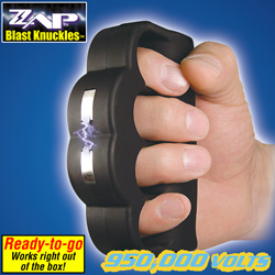 Blast Knuckles Stun Gun Model# ZAPBK950
