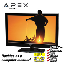 26Inch LED/DVD Combo Model# LE2612D