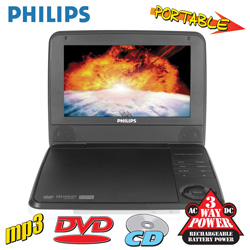 7 Inch Portable DVD Player&nbsp;&nbsp;Model#&nbsp;PET741W