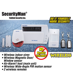 Wireless Home Alarm System Model# AIR-ALARM1