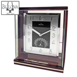 Bulova Thermometer Clock&nbsp;&nbsp;Model#&nbsp;B7591