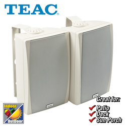 Teac All-Weather Speakers&nbsp;&nbsp;Model#&nbsp;LS-X55-W