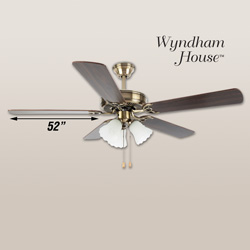Wyndham House 52 inch Ceiling Fan Model# HHCFA52