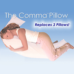 The Comma Pillow&nbsp;&nbsp;Model#&nbsp;200040