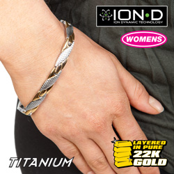 Large Link ION-D Bracelet&nbsp;&nbsp;Model#&nbsp;T665-LG LINK