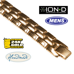 Ion-D Gold Bracelet Model# T301