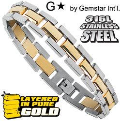 Gemstar Cable Link Bracelet Model# HSB-3414