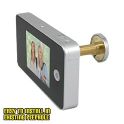 LCD Door Monitor & Camera Kit&nbsp;&nbsp;Model#&nbsp;DVLCD28