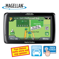 Magellan Roadmate 5045LM GPS Model# RM5045RGLUC
