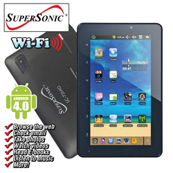 SuperSonic 7 Inch Tablet with Android Model# SC-72MID