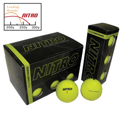 36 Pack Nitro Golf Balls Model# NTD12YBXC