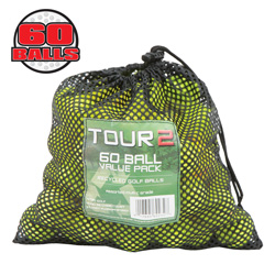 60-Pack Recycled Yellow Golf Balls Model# STRL60MB
