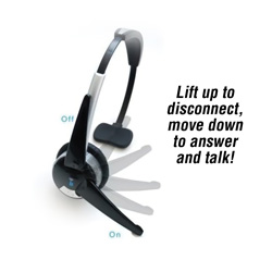 Turn-to-Talk Bluetooth Headset&nbsp;&nbsp;Model#&nbsp;TB-100T3