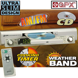 Radio  Cabinet on Heartland America  Gpx Under Cabinet Radio Cd Player