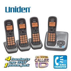 Uniden DECT 6.0 4-Handset System Model# DECT1480-4