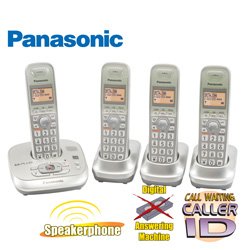 Panasonic 4-Handset Phone Sysytem Model# KX-TG4024